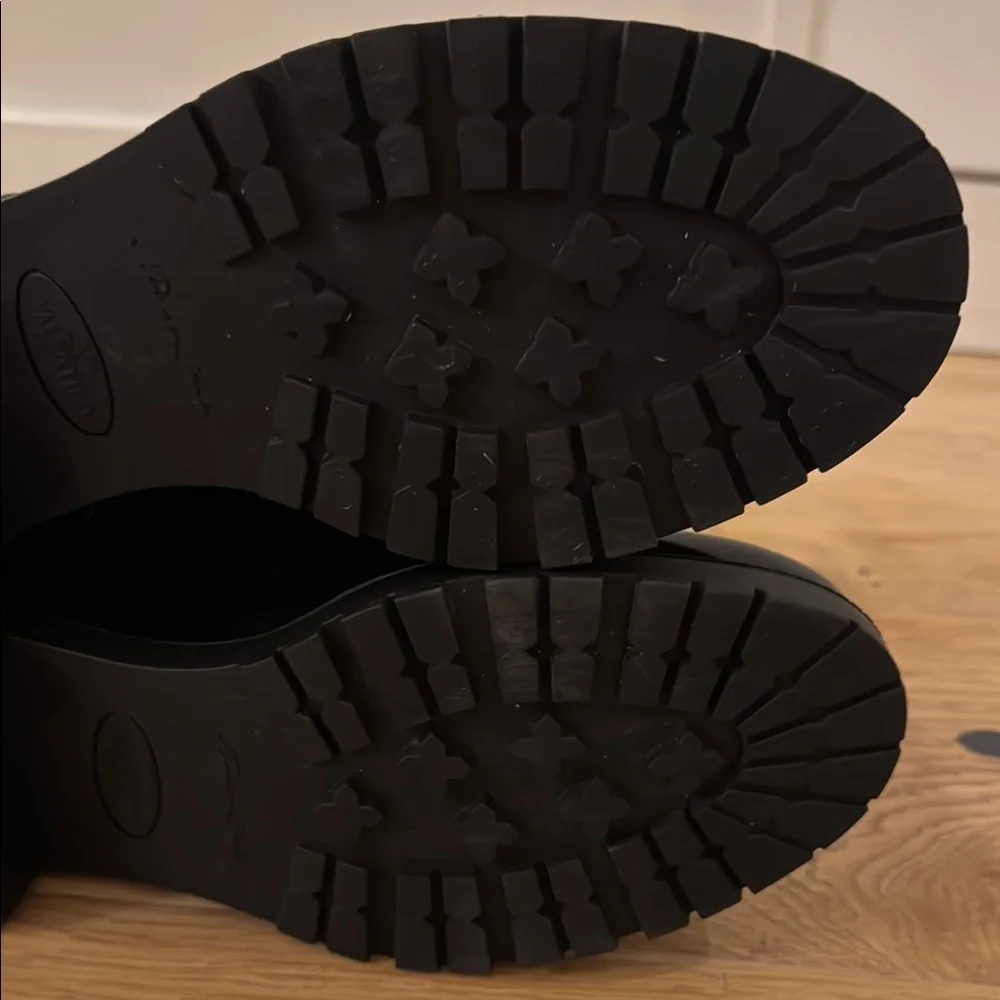 Valentino Rockstud Patent Rain Boots - Picture 11 of 15